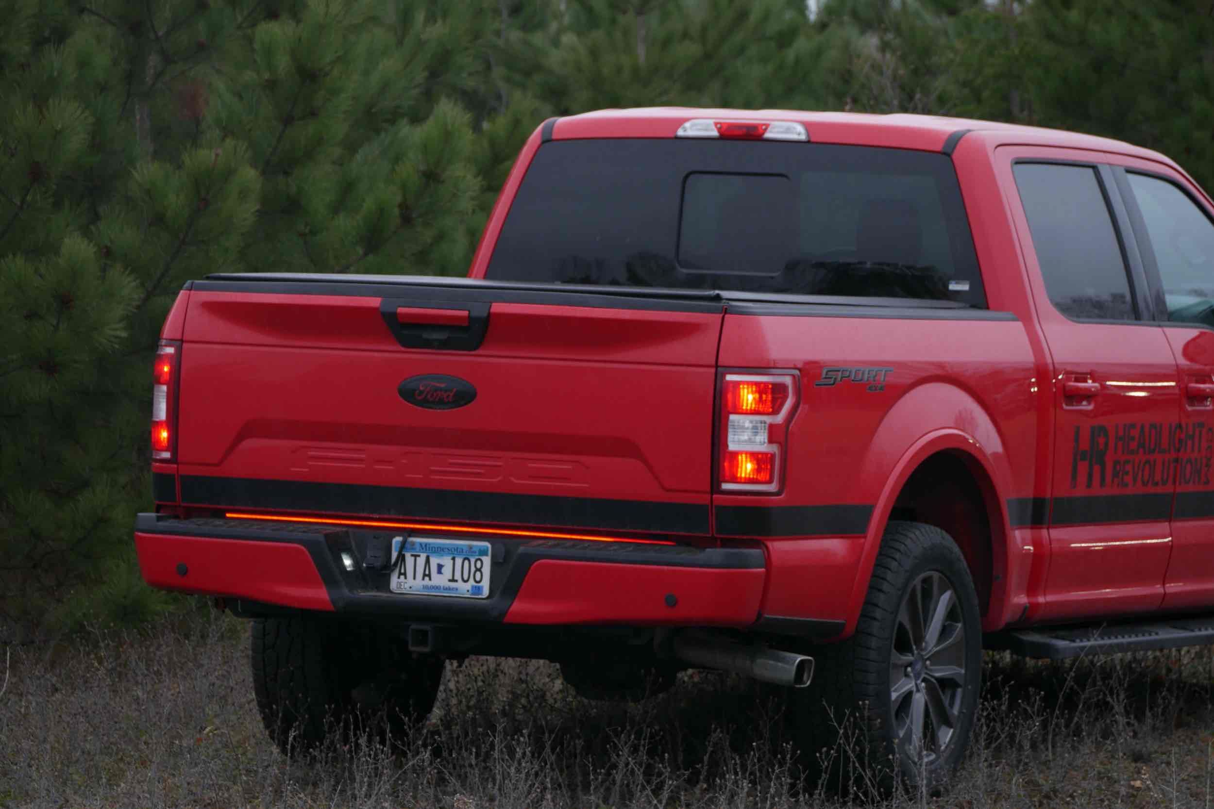 2018 f150 best sale license plate light